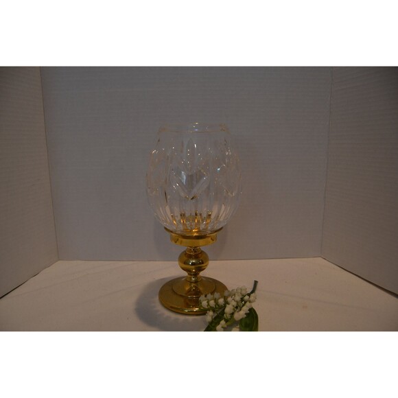Waterford Crystal Candle Holder Wedding Anniversary Traditional Eclectic Center - Picture 5 of 6